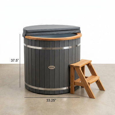 Cold Therapy 1 Person Ice Bath 118 Gallon Cold Plunge 37.5" X 33.25"