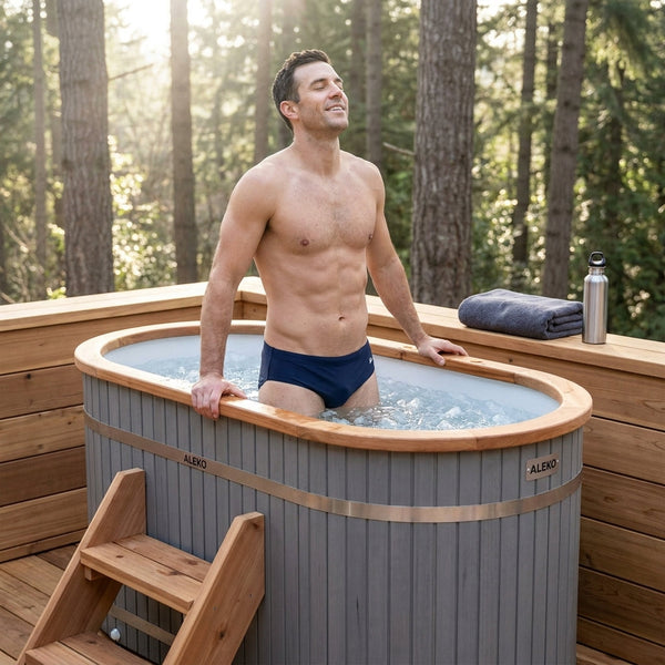 Cold Therapy 1 Person Ice Bath 118 Gallon Cold Plunge 37.5" X 33.25"
